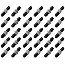 30PC Fiber Optical Coupler ST Fiber Optical Cable Barrel Connector ST to ST B...