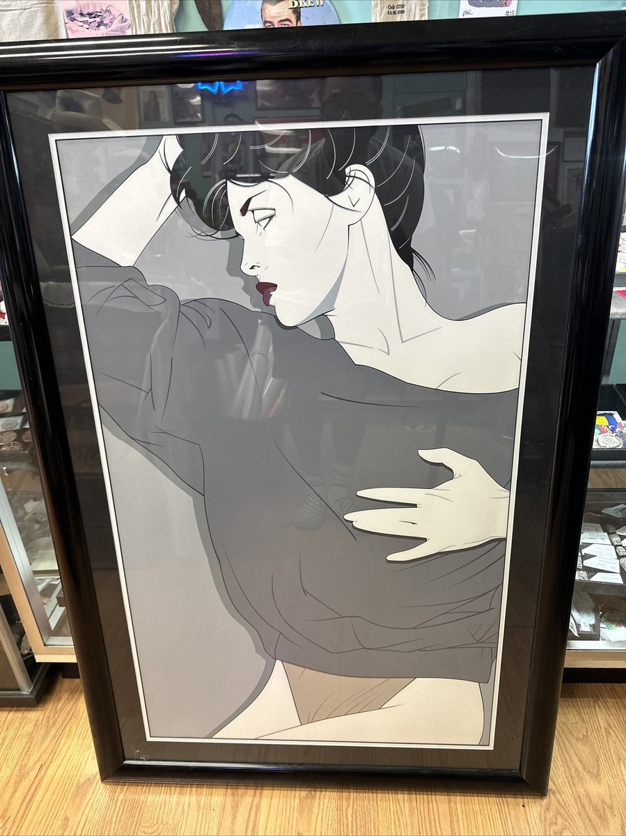 Signed Patrick Nagel 1987 Serigraph NC12 Art Print Mirage edition