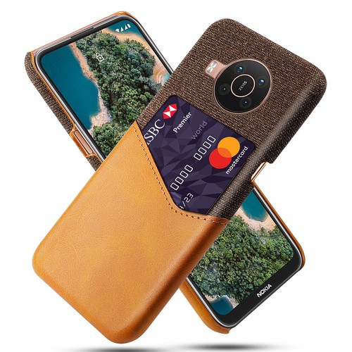 For Nokia X10 X20 Case Back Cover PU Fashion Leather Card Hard Fall prevention - Picture 3 of 10