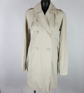 calvin klein beige trench coat