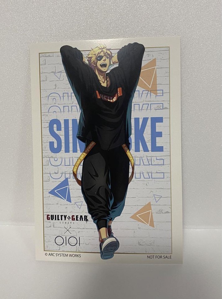 Guilty Gear Oioi Purchase Bonus Postcard Key Chain eBay