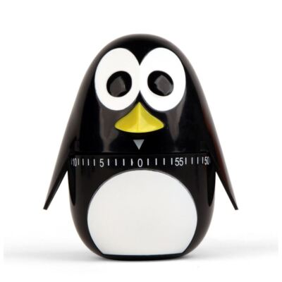 Neuheit Küche Eieruhr Pinguin 60 Minuten Aufzieh Countdown für Essen Kochen