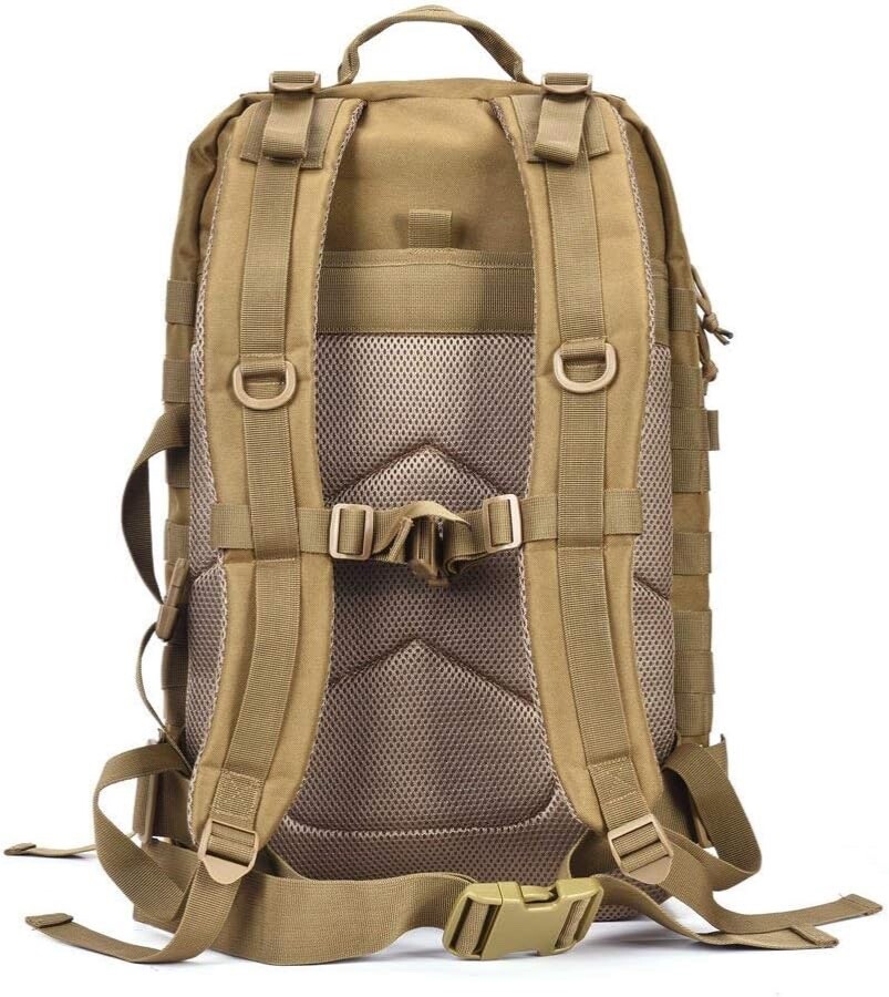 ZOYEOSIK 40L Tactical Backpack – Molle Military Rucksack For Hiking, Camping, Travel | Durable Nylon, Breathable Back Panel, 19x14x8 Inches - View #11