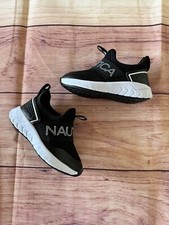 Nautica toddler unisex black shoes size 5