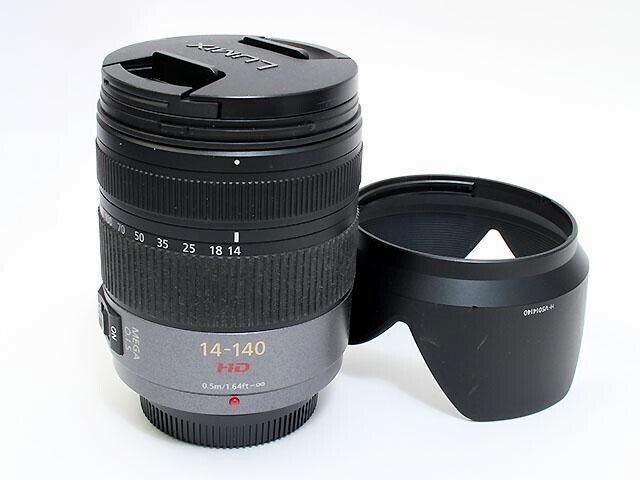Panasonic Lumix G Vario HD 14-140mm F4-5.8 AF Zoom Lens M4/3 Panasonic Lumix G Vario HD 14-140mm F4-5.8 AF Zoom Lens M4/3