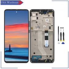 Frame LCD Display Touch Screen Digitizer For Motorola Moto One 5G UW Ace XT2113
