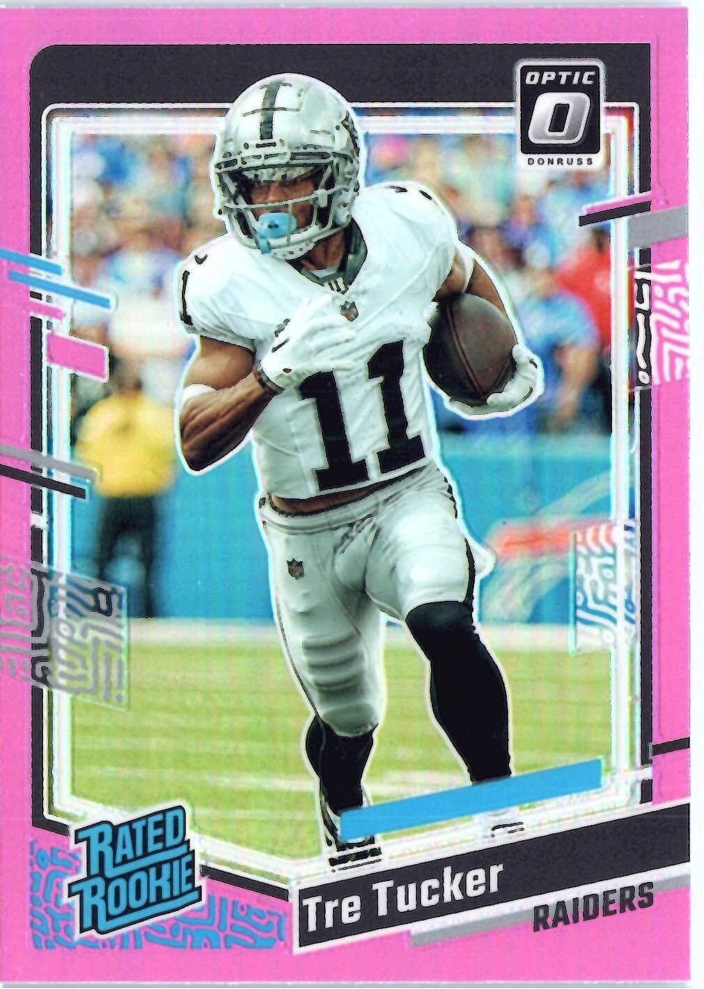 2023 Panini Donruss Optic - Rated Rookie Pink Prizm #261 Tre Tucker (RC)