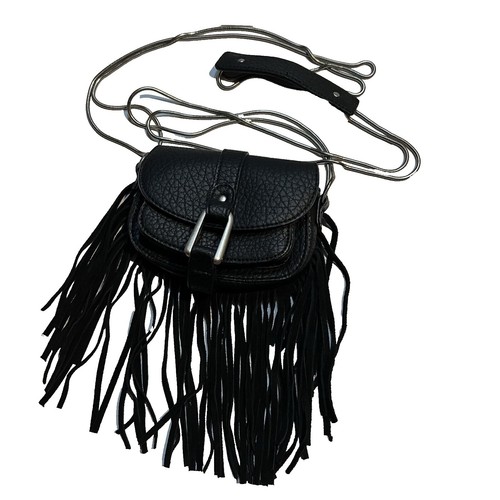 Dolce Vita DV Faux Black Leather Purse Backpack Travel Bag  display picture 2
