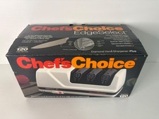 New Chef'sChoice EdgeSelect 120 Electric Knife Sharpener 3-Stage Diamond Hone