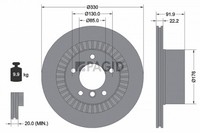 2X Bremsscheibe Pagid 55619NC FüR Mercedes Klasse W463 AMG 463 274 275 270 271
