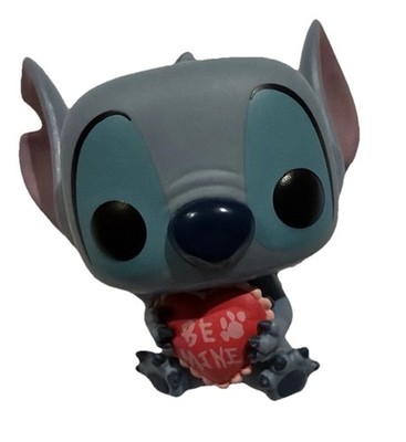 Funko Pop Disney Stitch Holding Heart  Be Mine  Valentine Figure Loose No Box