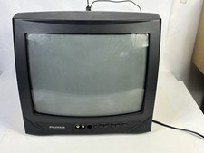 Sylvania SRT2313 13'' Color CRT Retro TV  NO Remote - TV Plays  READ 