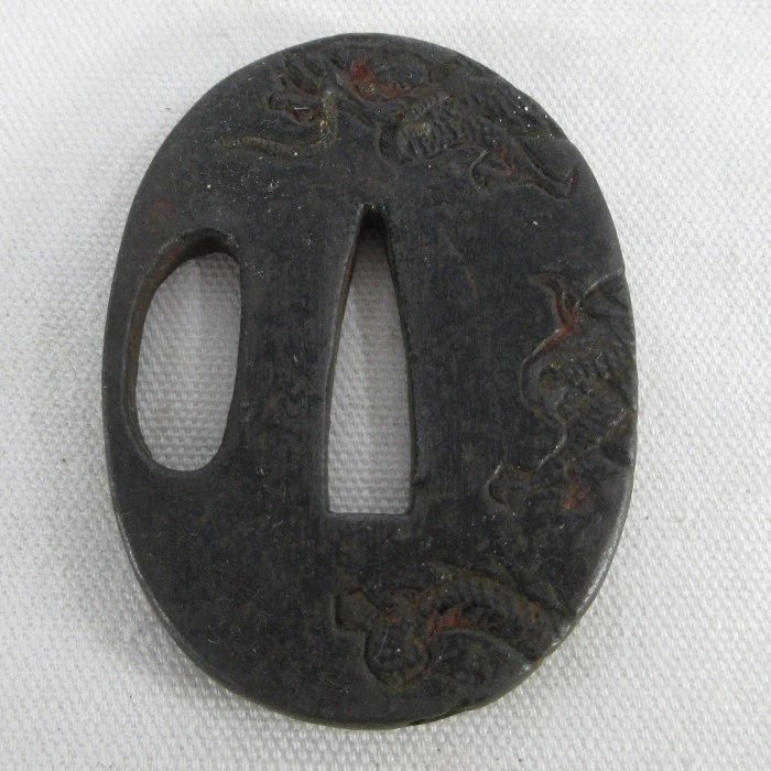 Iron Japanese Tsuba Pre-1800 for sale | eBay