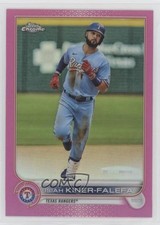2022 Topps Chrome Pink Refractor Isiah Kiner-Falefa #192 0ed