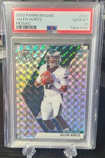 Jalen Hurts - 2020 Panini Mosaic Rookie (RC) #222 Mosaic Prizm graded PSA 10
