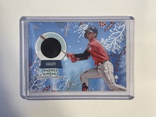 2023 Topps Holiday - Relics Andres Gimenez #RC-AG (MEM)