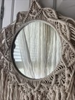 PillowFort Hanging crochet Circular wall mirror Decoration — photo 3