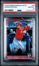 2018 Donruss Optic Shohei Ohtani Rated Rookie PSA 10 #56