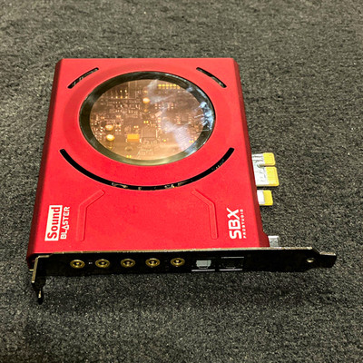 Creative Sound Blaster ZxR SB1500 PCI Express interne Soundkarte 5.1 optisch