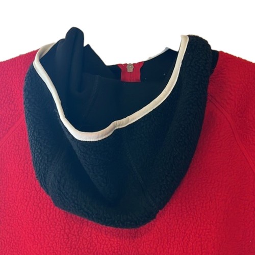 Club Room Men's Colorblocked Anorak Quarter Zip Jacket, Ablaze Red, Size M, NWT! - Picture 5 of 5