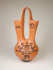 Hopi Tewa Wedding Jar By Kathleen Collateta