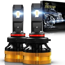 Cougar Motor 900-5 Fog Light Bulbs, 6500K White Quick Installation Plug and P...