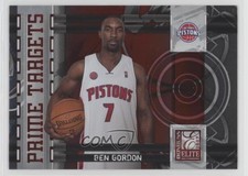 2009-10 Donruss Elite Prime Targets Red 183/249 Ben Gordon #10 0g27
