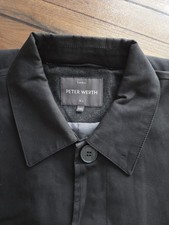 💥Mens XXL Peter Werth No'1 London  Black  Overcoat / Mac / Trechcoat💥