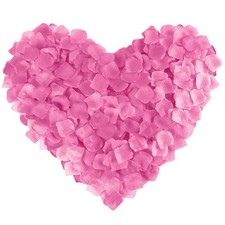 1000 PCS Artificial Silk Rose Petals Decoration Wedding Party Color Pink