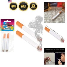 Fake Puff Cigarettes Costume Accessory- That Blow Smoke- 3.25"- Durable  Rea...