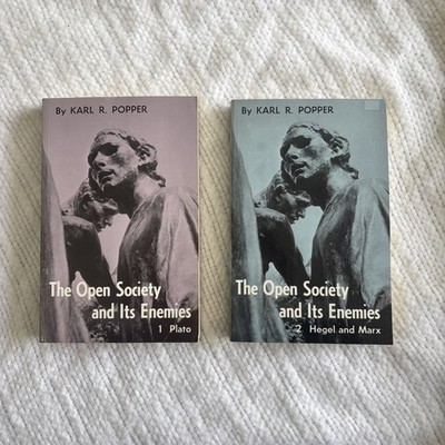 The Open Society and Its Enemies, Vol. 1 & 2  Plato / Hegel & Marx KARL R POPPER