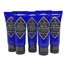 5X Jack Black Double Duty Face Moisturizer SPF 20 - .5oz/14ml Each Sealed