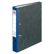 Herlitz maX.File Nature Folder, Cardboard, Cloudy Marble Cover, Edge Protection,