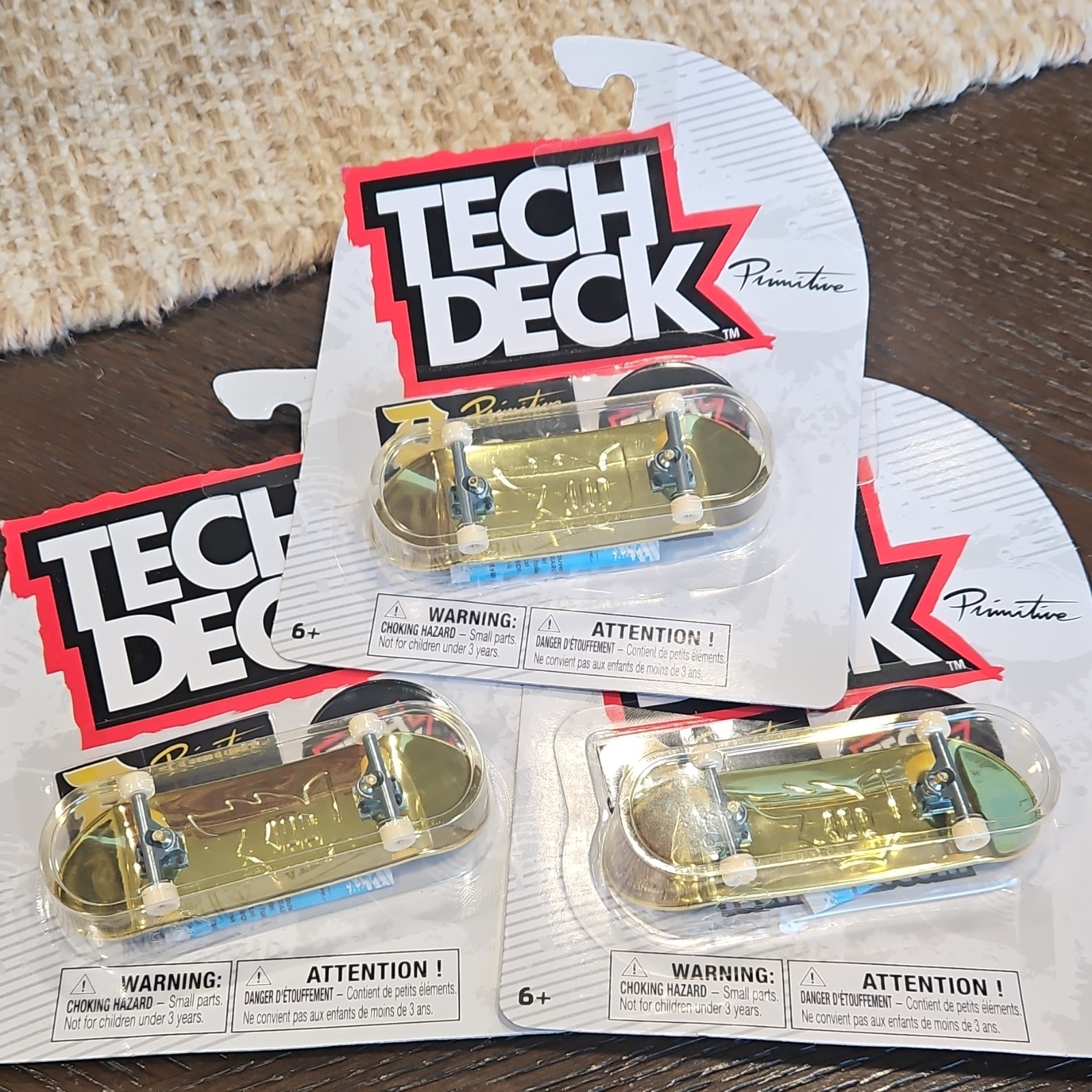 Tech Deck Primitive Ultra Rare Gold Fingerboard