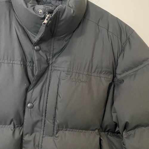 L.L. Bean Men's Down Parka Coat Full Zip Thick Black XXL Tall Winter - Picture 5 of 8