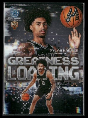 Dylan Harper #GL-2 San Antonio Spurs 2025-26 Bowman Greatness Loading