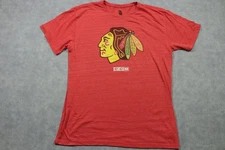 Chicago Blackhawks Shirt Mens XL Red Graphic NHL Hockey Patrick Kane 88 CCM Tee