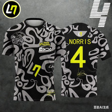 Lando Norris No. 4 F1  World Champion  Limited Edition McLaren Formula 1 T Shirt