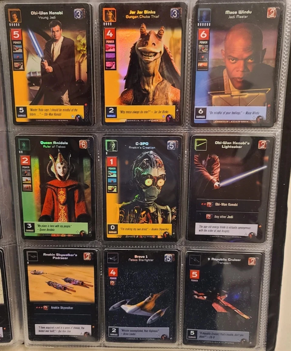 Individual Trading Card Games Young Jedi CCG for sale | eBay
