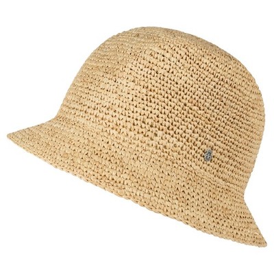 Roeckl Strohhut Tijuana Natur-Beige Glockenhut 