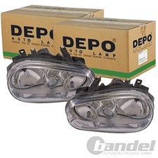 2x DEPO H7/H1/H3 SCHEINWERFER SATZ passend für VW GOLF LINKS+RECHTS