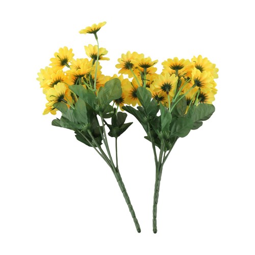 Vibrant 2pcs Plastic Sunflower Bouquets 24 Artificial Sunflowers Included - Picture 3 of 24