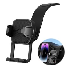 Universal Dashboard Phone Holder - Super Stable Car Mount, Bendable Titanium ...