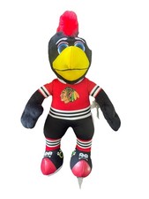 Chicago Blackhawks Tommy Hawk Mascot 10in Plush. NHL new no tags
