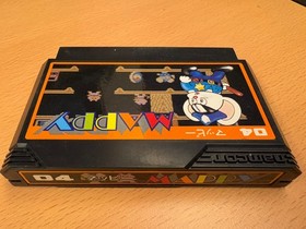 Mappy Famicom Nintendo Japan CIB Complete Box Manual Near Mint