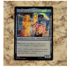 Wizards Magic: The Gathering Lyla Holographic Assistant Marvel Uncommon Legenda…