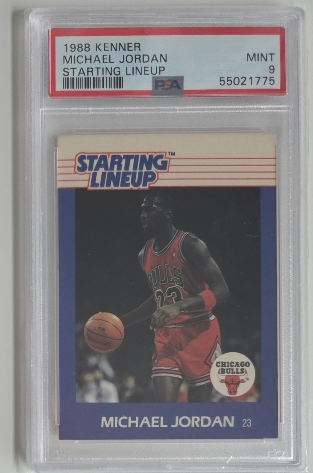 1988 Kenner Starting Lineup - Michael Jordan PSA 9