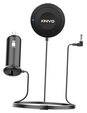 Kinivo Bluetooth Car Kit (Hands-Free, AUX Bluetooth Adapter for Cars BTC450