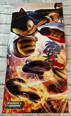 Sonic Riders Zero Gravity Nintendo Power Poster 10.5 x 22
