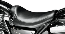 Le Pera Black Smooth Silhouette Solo Seat for Harley Low Glide 84-85